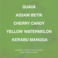 INDONESIA BUNGE LUNGI ESTATE ISABELLINE CM LOT